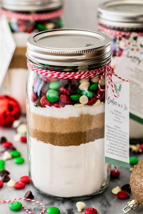 Gifts In A Jar Recipes With Printable Tags